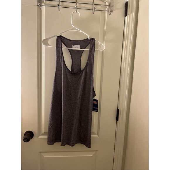 Champion Tops - Champion Women's Mystic Purple Heather Racerback Tank Size XL Sports Authority